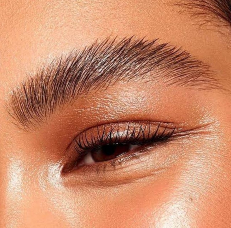 Sobrancelha alinhada com Brow Lamination